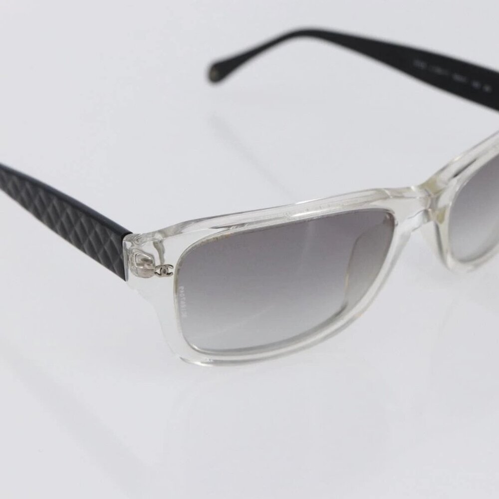 CHANEL Sunglasses plastic Black CC Auth 152424 - Picture 6 of 16